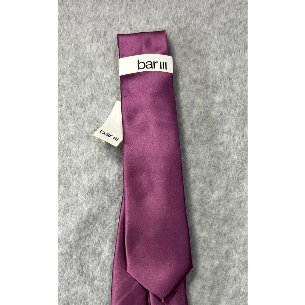 NEW Bar III Logan Solid Purple Tie - New With Tags
